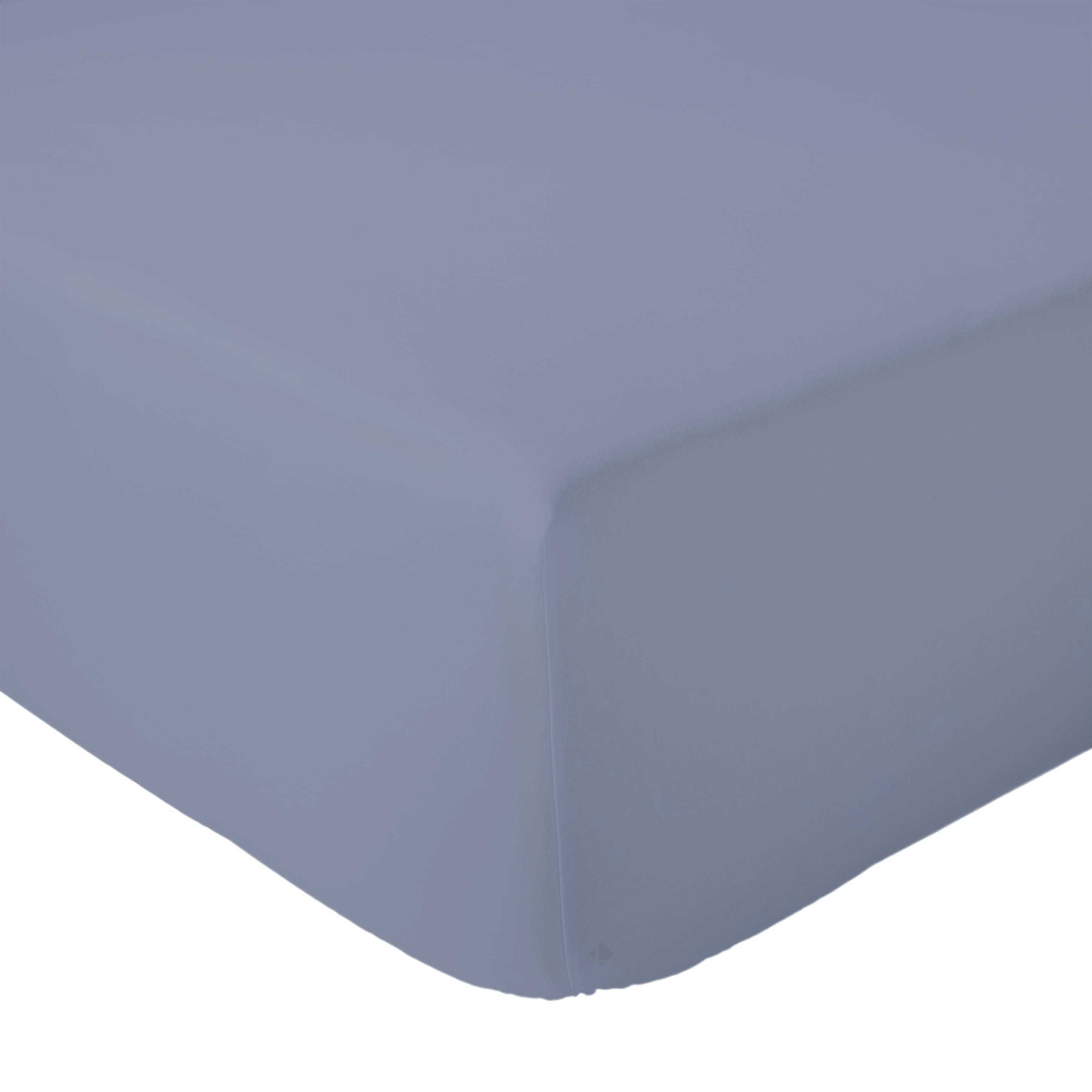 Drap house en satin 92 fils/cm² - 140 x 190 cm - Bonnet 30 cm - Blanc