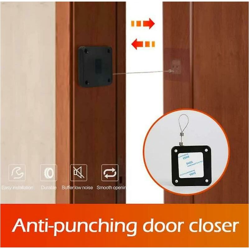 Fermeture de la porte coulissante - fermeture automatique de la porte 1.2m - 2