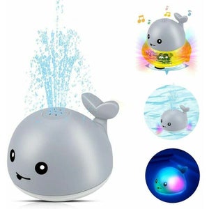 Giocattoli da bagno in piscina per bambini Musica LED Luce elettrica di salvataggio marino Barca antincendio Bambini classici Giochi d'acqua spray Estate  26