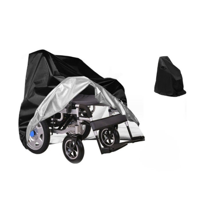 szt. (115x75x130 cm) Pokrowiec ochronny na wózek inwalidzki elektryczny – ochrona przed kurzem i deszczem