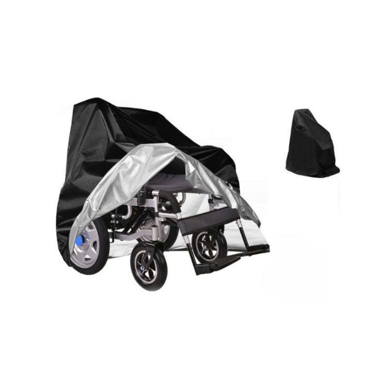 szt. (115x75x130 cm) Pokrowiec ochronny na wózek inwalidzki elektryczny – ochrona przed kurzem i deszczem