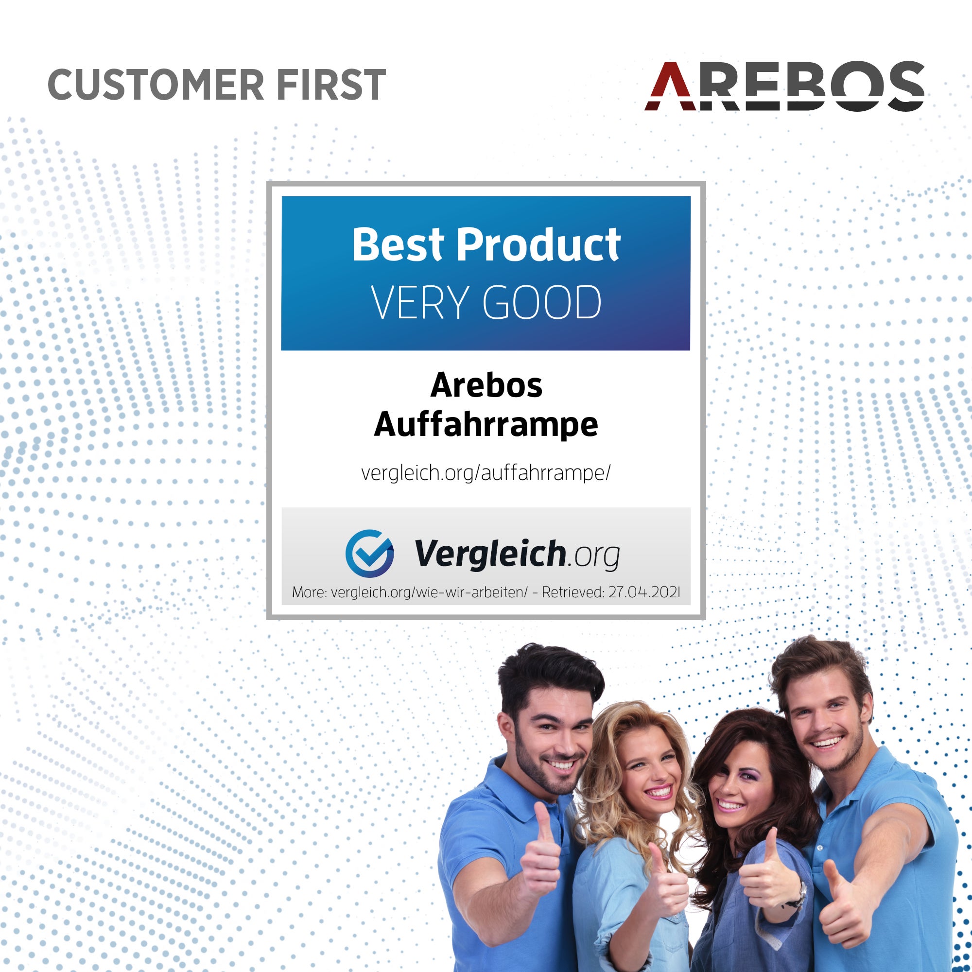 AREBOS Rampa di accesso regolabile 290–375 mm in acciaio robusto con cilindro idraulico, capacità di carico fino a 2000 kg Rosso - 8