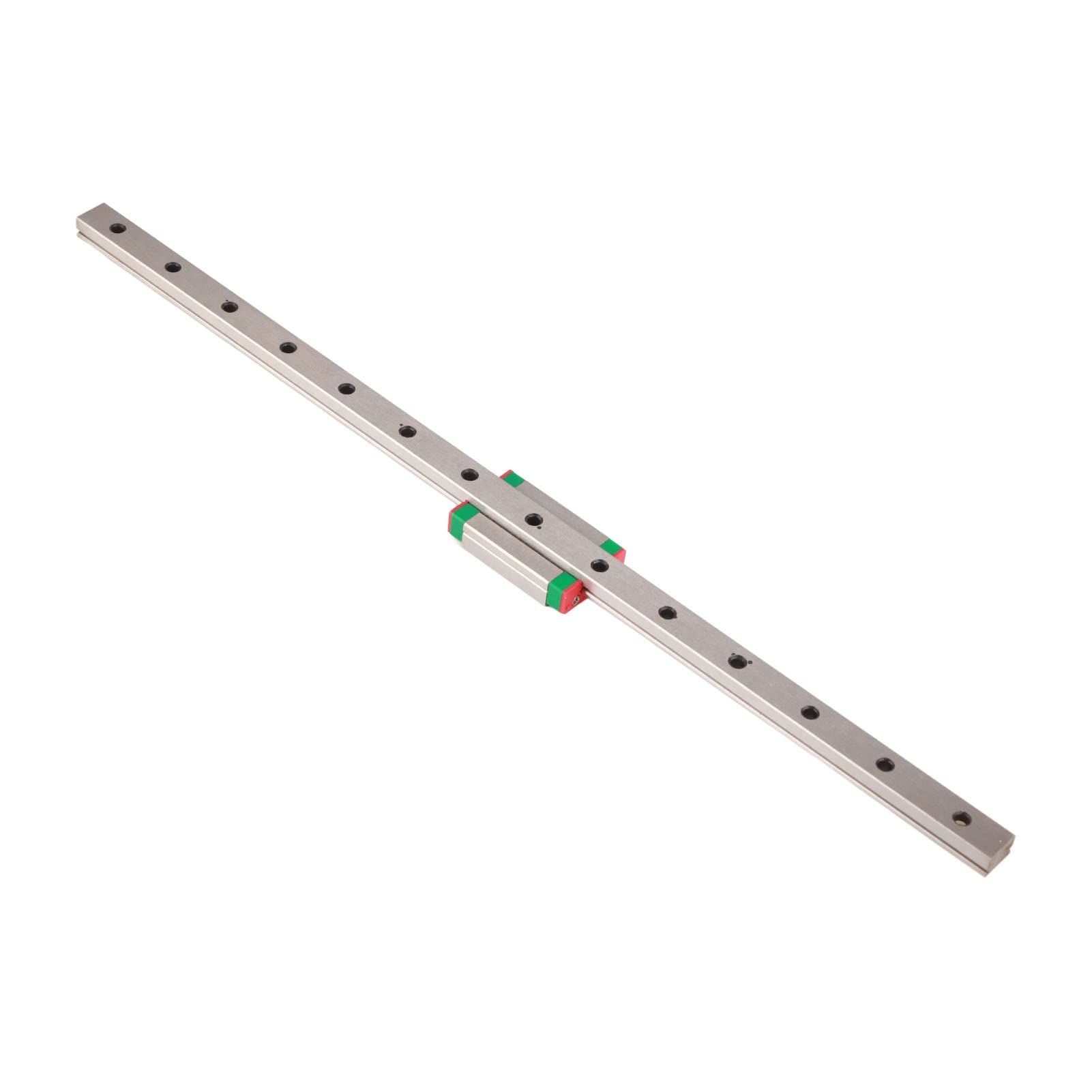 Rail Linéaire Miniature Mgn12h LML12B 12mm Avec Bloc Coulissant - Longueur 100mm, Conception 4 Points, Système De Lubrification - 8