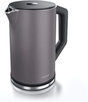 Bollitore Da Tè A Fischio, In Acciaio Inox, Colore Caramella, 1 L, 1,5 L, 2 L, Compatibile Con Fornelli A Gas, Induzione, Elettrici (monocolore, 1,5 L - Foto 10