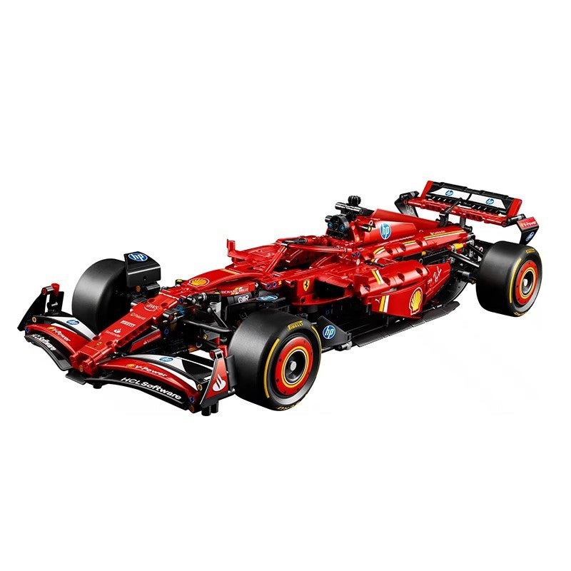 Maquette de voiture de course Ferrari SF-24 F1 - Jeu de construction pour adultes, - Ornements, Décorations - Cadeaux pour hommes - 4