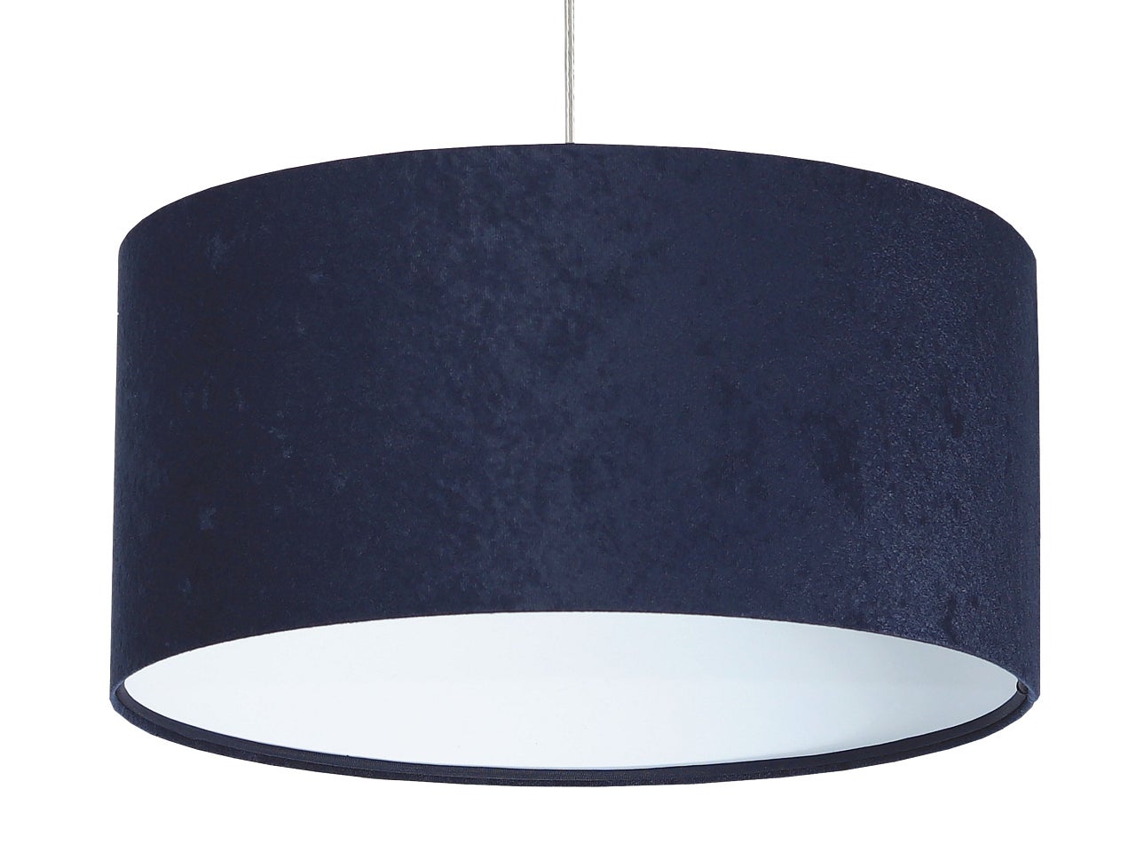 Lampa wisząca HOME 50 granatowa/biała