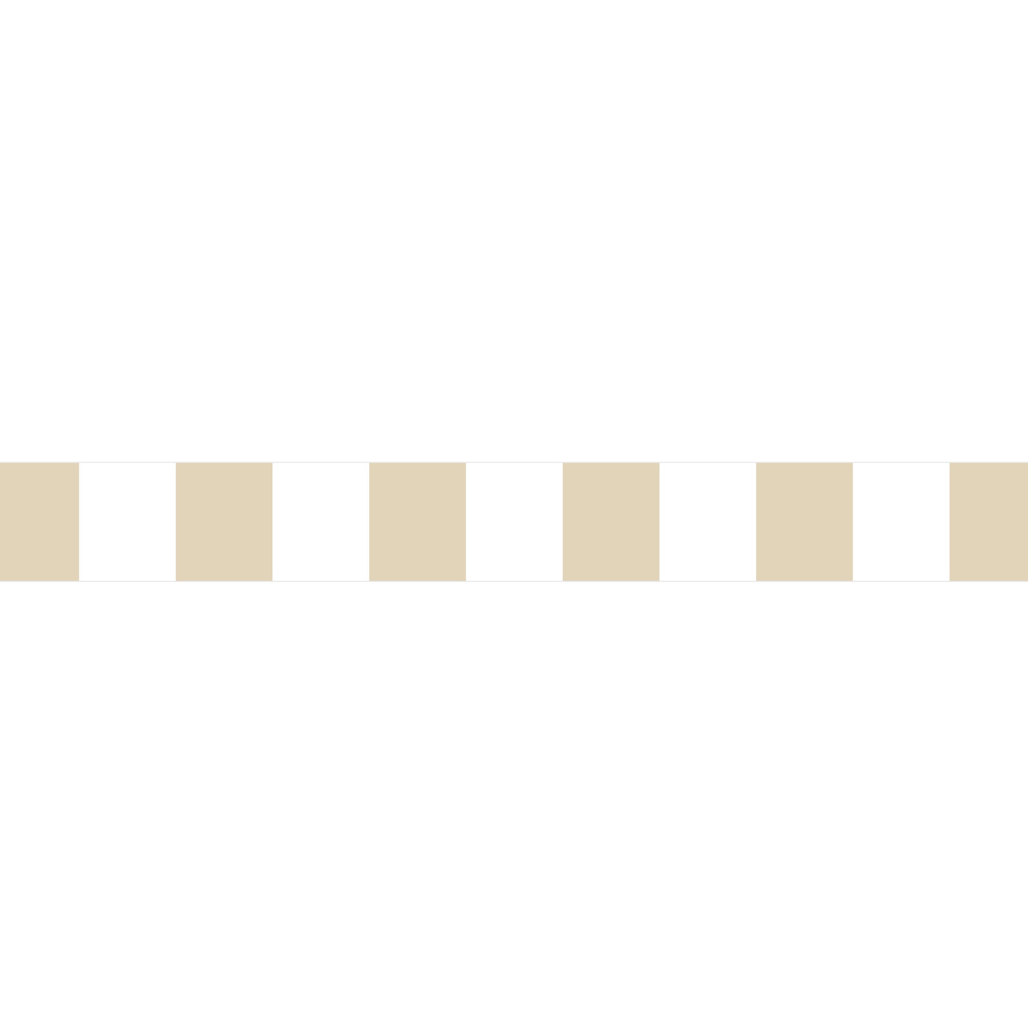 Friso decorativo adhesivo, rayas, beige y blanco, moderno, 5 cm x 300 cm - 2