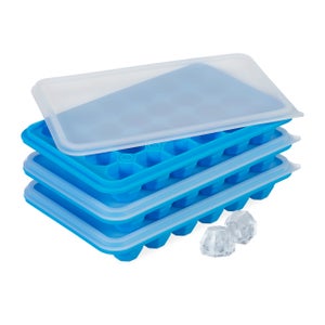 Stampo Ghiaccio In Silicone A Forma Di Orsetto Rosa - 15,5x11,2x3,9 Cm | Per Cubetti Carini E Romantic - Foto 4