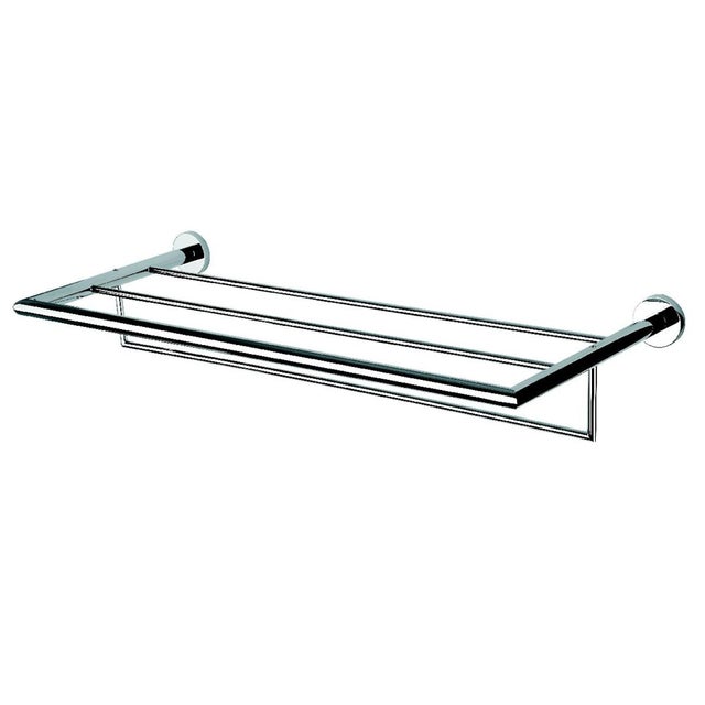 Geesa Nemox Porte-serviettes avec étagère 62.4cm Chrome - 2