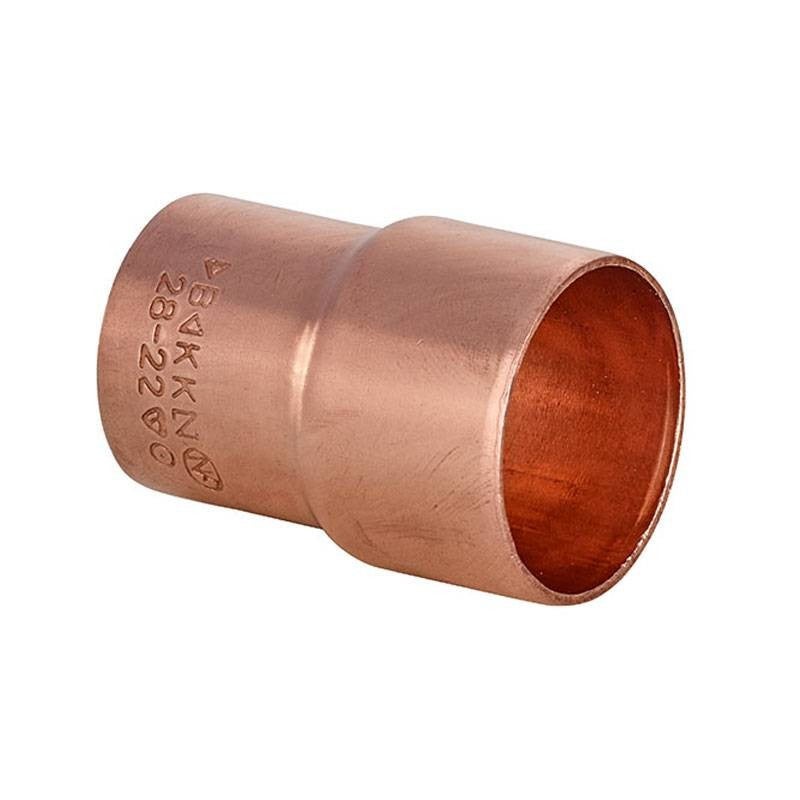 IBP Manguito Reducido Para Agua Y Gas M FD 28x22 Mm Cobre 5243 ibp-manguito-reducido-para-agua-y-gas-m-fd-28x22-mm-cobre-5243