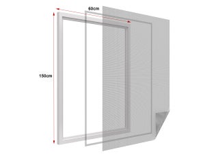 Nastro Ripara Zanzariere - 20 Pezzi 10x10 Cm In Fibra Di Vetro, Traslucido E UV Resistente - Foto 9