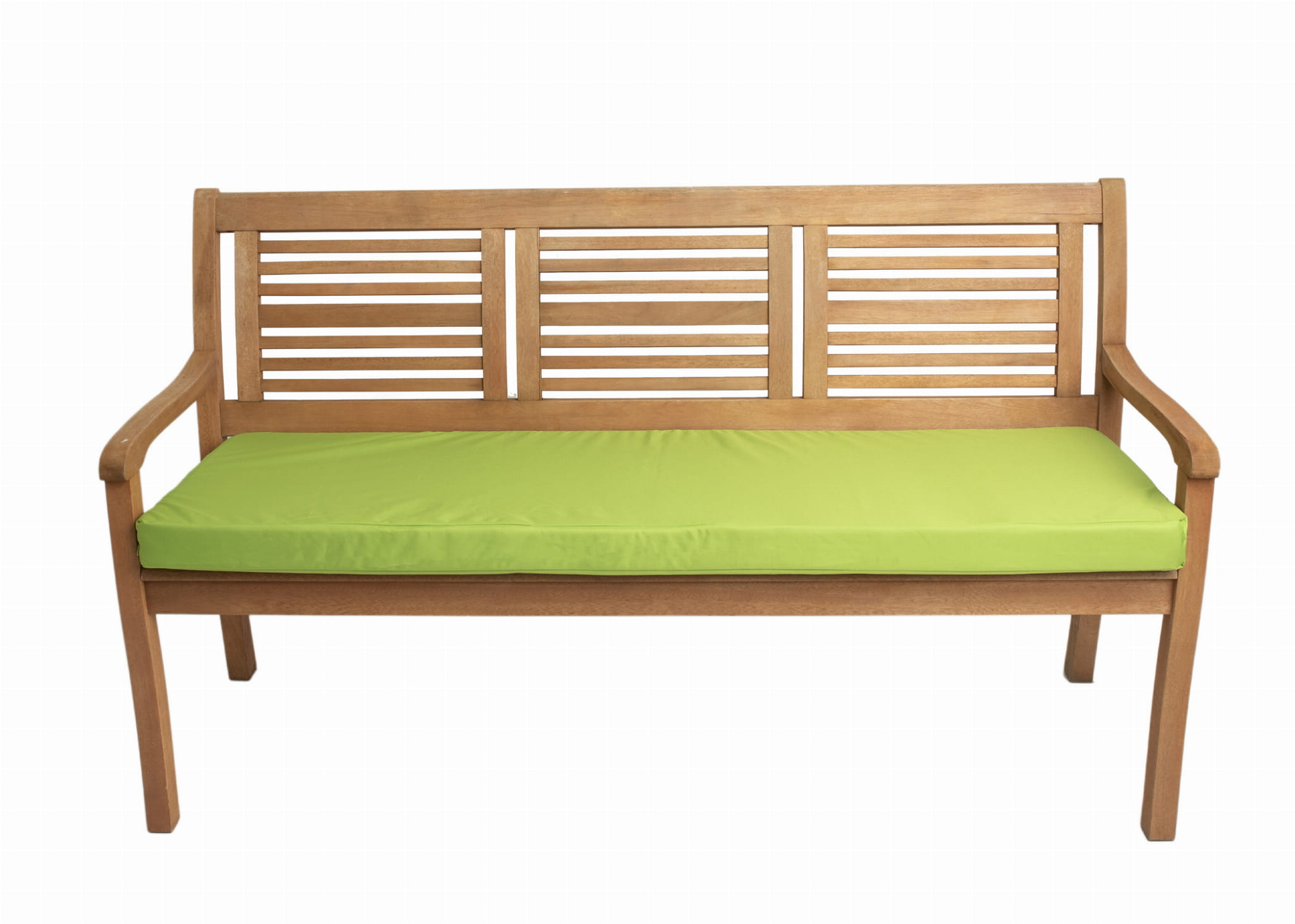 Poduszka ogrodowa na ławkę 170x50x7cm poduszka na meble ogrodowe limonka, poduszka na balkon taras, poducha ogrodowa na ławkę