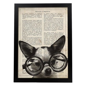 Pannello Decorativo In Legno Con Cane LOULOU DE POMERANIE - Insegna Personalizzata Per Porta O Parete, Regalo Per Amanti Degli Animali (12,5 X 25 Cm) - 3