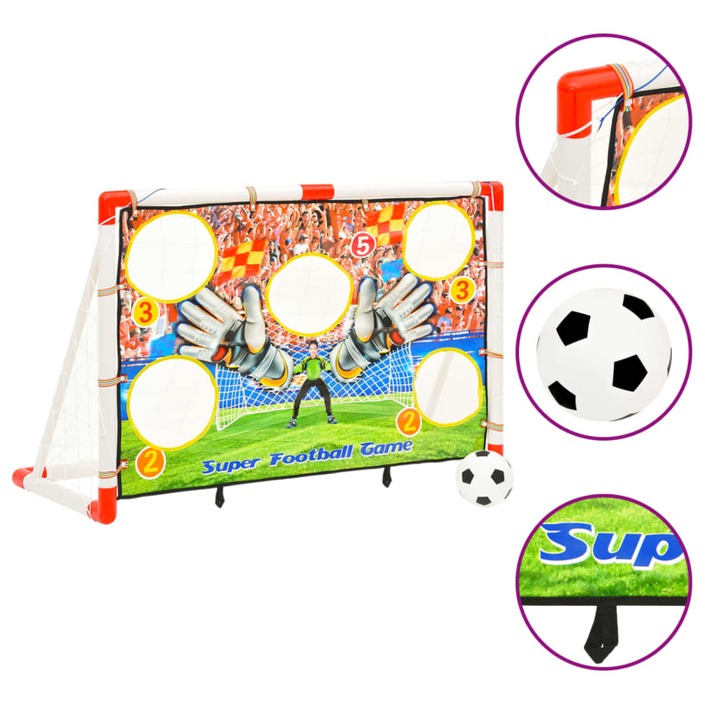 But De Foot Enfant Pliable 44x25x31.8 Cm – PP Résistant, Montage Facile, Pour Jardin Et Entraînement