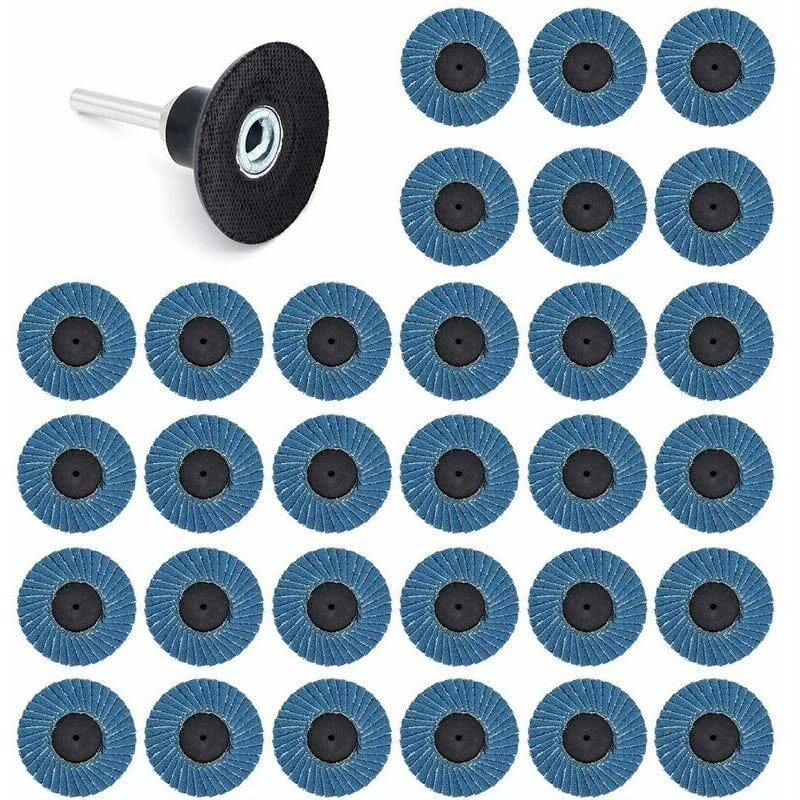 3.15 Roue à Lamelles 120 Grains 1/4 Tige Disque Pon Age Meule Abrasive 8pcs 3.15 Roue à Lamelles 120 Grains 1/4 Tige Disque Pon Age Meule Abrasive 8pcs