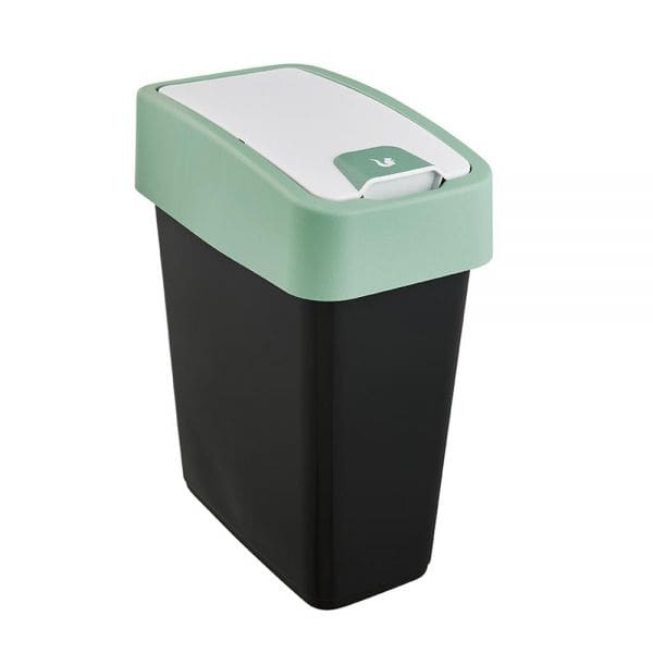 Kosz na śmieci z naciskaną pokrywą Keeeper 10l Nordic green 1 szt.