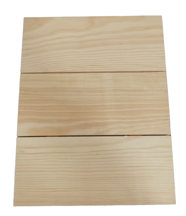 Planche en bois de pin, prête à peindre. Idéale pour la décoration et les loisirs créatifs. Dimensions : 30 x 40 cm. - 2