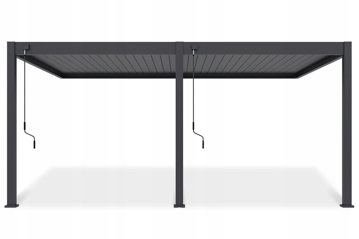 Pergola Przyścienna Gutroof Ogrodowa Deluxe Wall 3,6x5,3 Aluminium Taras 1 szt