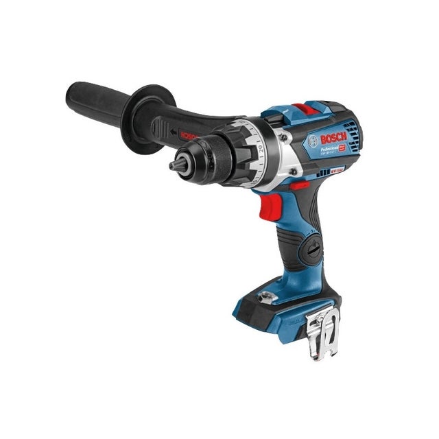Bosch Professional - Perceuse-visseuse GSR 18V-110 C 110Nm 18V + 3 batteries 5Ah + 1 chargeur rapide + coffret L-BOXX - 0615990L8F