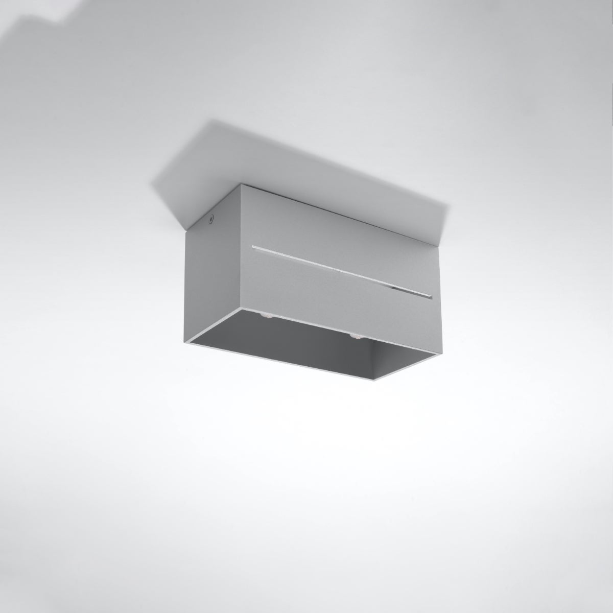 Plafon ZORBO MAXI szary LED 4000K - 20x10x10cm Sollux