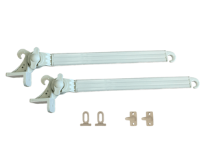 Ganci Per Tende Verticali Regolabili Fai Da Te (10 Pezzi) - Ricambio 89mm Per Peso Doghe, Accessori Per Riparazione Tende A Lamelle