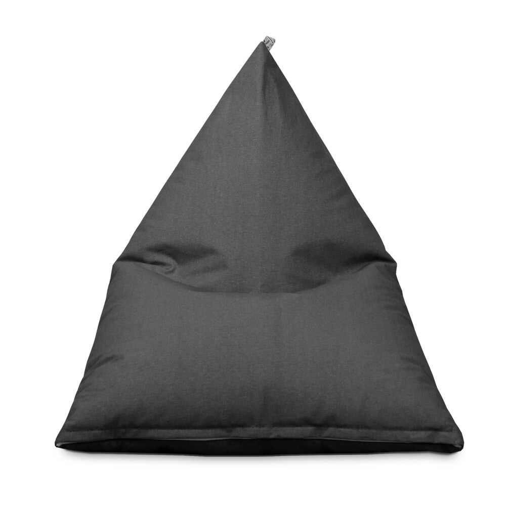 Pouf Pyramide Naylim Mate pour Extérieur Gris XL - 5