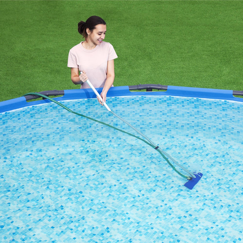 Zestaw do czyszczenia basenu Bestway Flowclear z 4-częściowym kijem i wymiennymi głowicami - 7