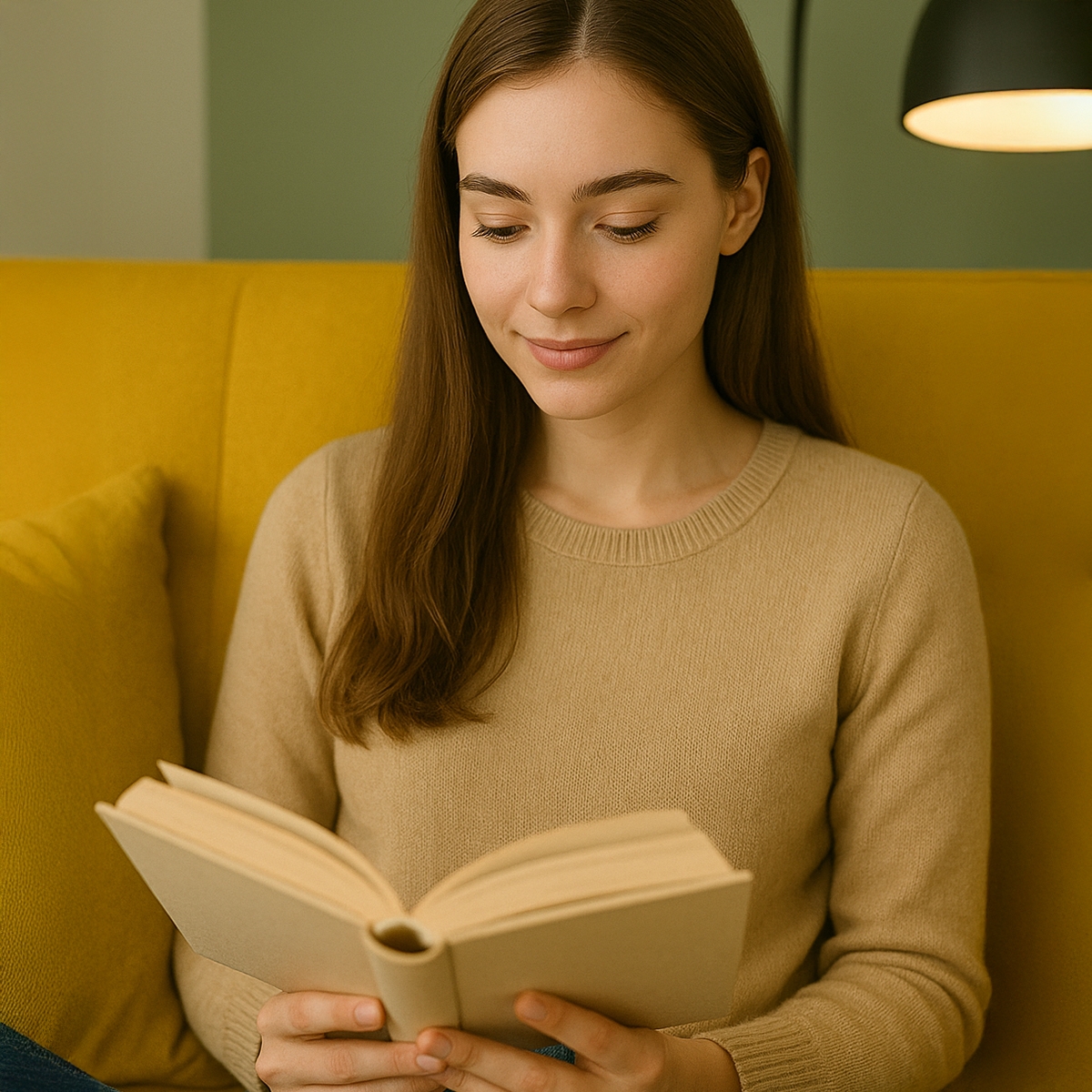 Divano poltrona letto piazza e mezza pieghevole tessuto Deborah Twin - Giallo - 3