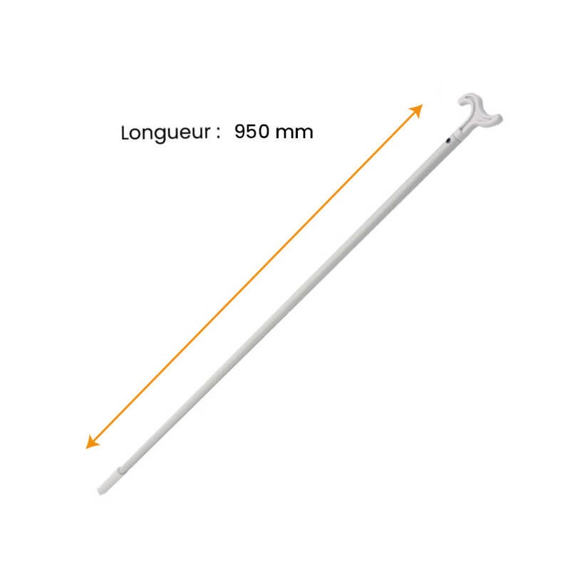 Bâton de tirage, pour velux & trappes de grenier, L.950 mm - 2