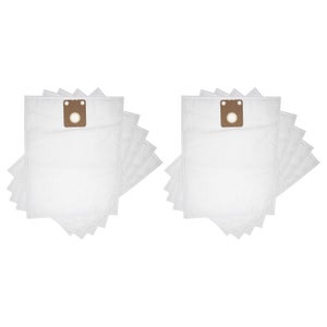 Vhbw 10x Sacchetto Compatibile Con Nilfisk VP300 Eco, VP300 HEPA Saltix 10 Gd 1010 Aspirapolvere Microfibra 42 5cm X 27cm Bianco 87881941 - Foto 7