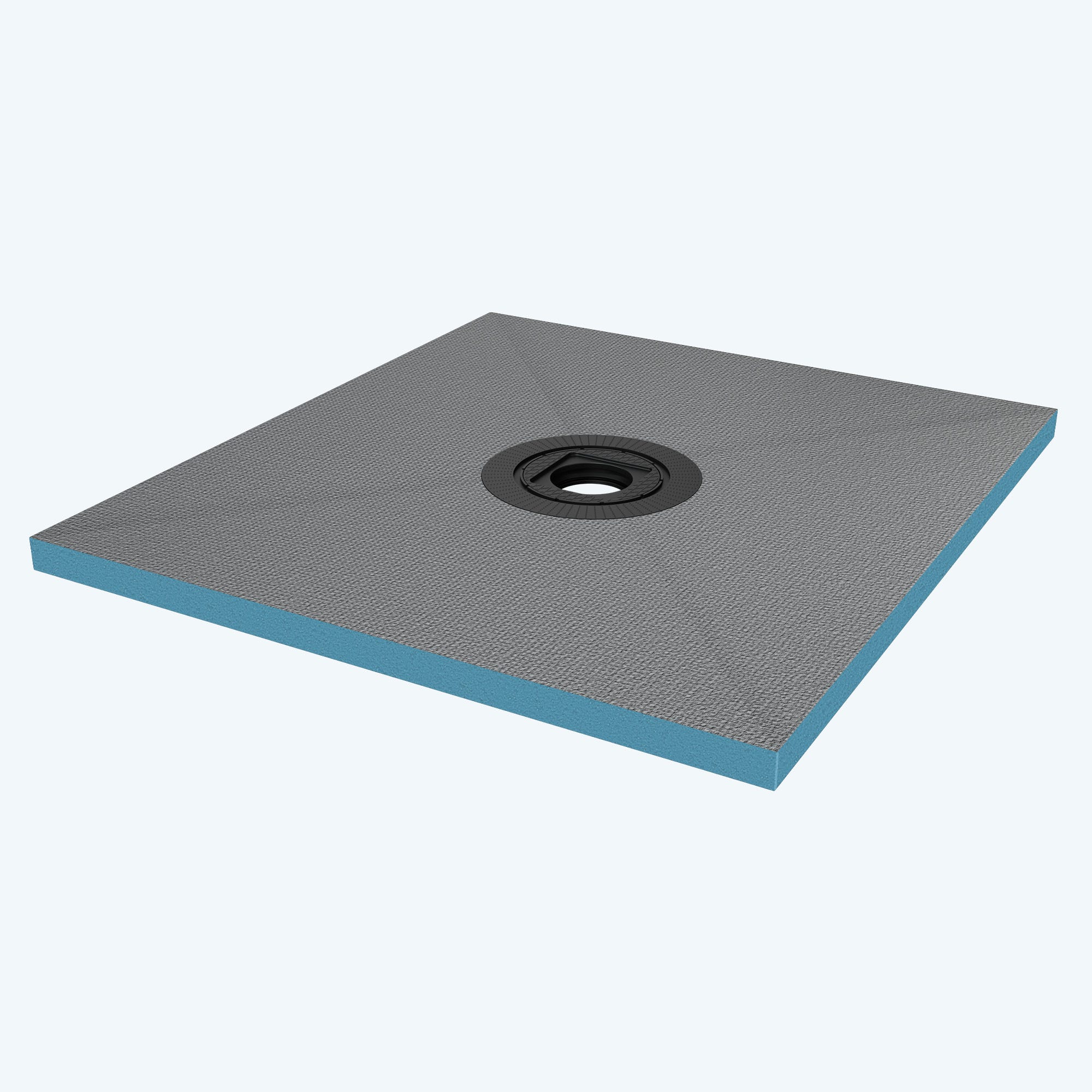 Receveur De Douche Carrelable Sur Mesure - XPS Recoupable, Pente Intégrée, 80x120x4 Cm