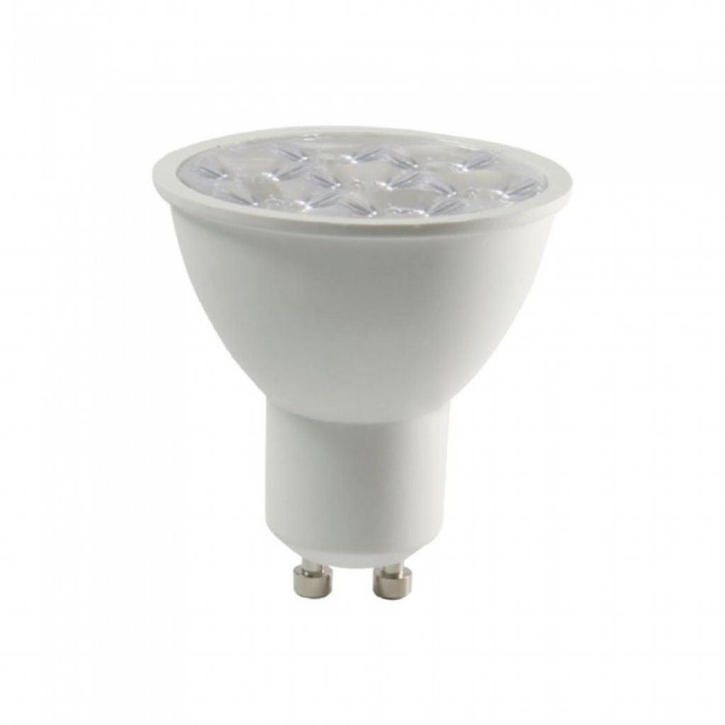 Żarówka LED GU10 reflektor 6W Zimna biel 6400K 500lm Klasa F V-TAC