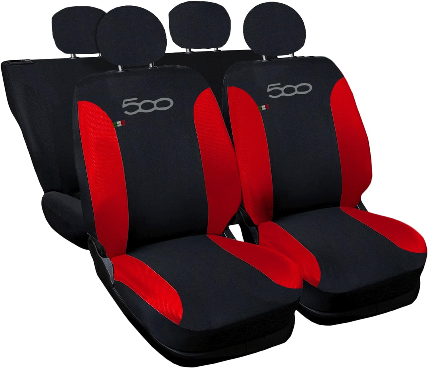 Coprisedili Auto Per Suzuki Vitara (dal 2015): Set Completo, Tessuto Poliestere, Made In Italy