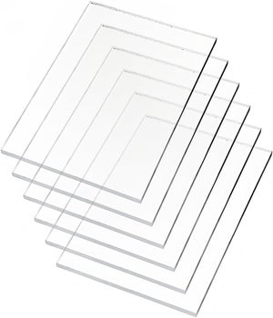 15 Plaques Place Mariage Acrylique - Transparent Avec Bases - Réutilisables