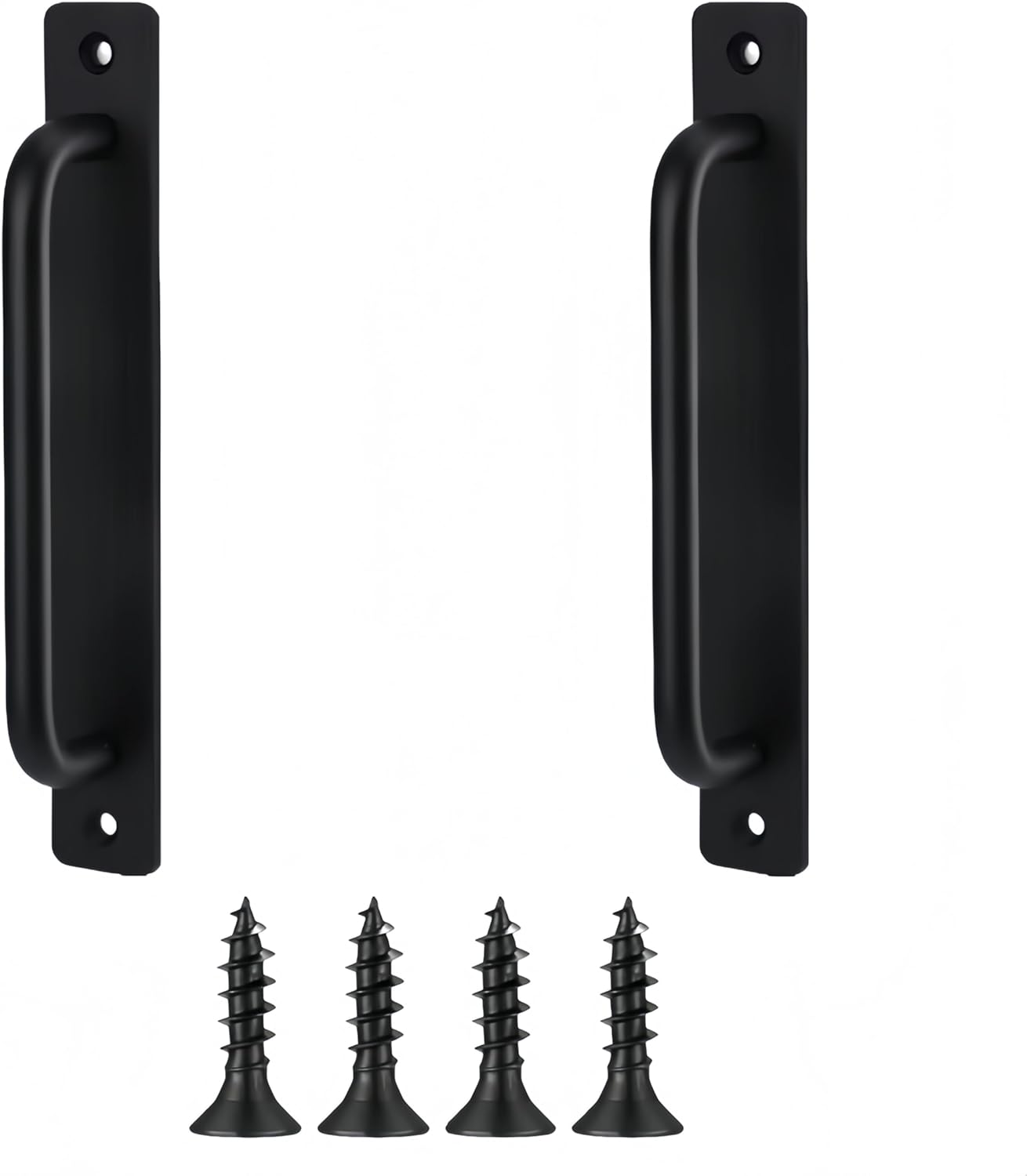 Maniglie Per Profili Alluminio Serie 30 - Set Di 2 Nero Con Dadi E Viti - Foto 3