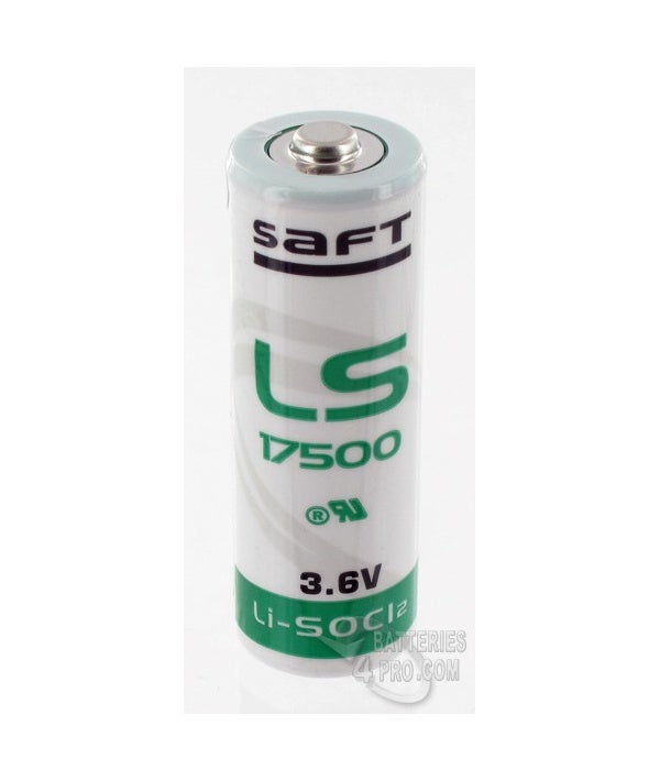 Pile Lithium 3.6V 3.6Ah Saft LS17500 - 2