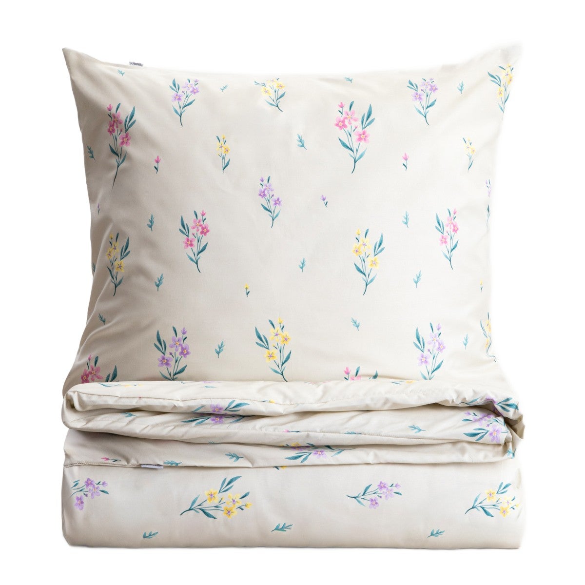 Pościel FLORAL DREAM z mikrofibry w kwiaty 220x200 + 2*70x80 cm HOMLA