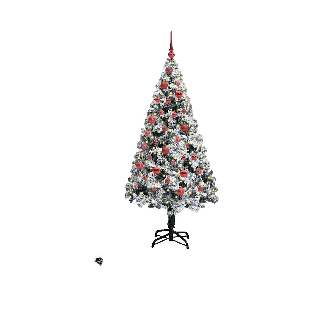 Sztuczna Choinka vidaXL 150 cm Zielona z LED USB
