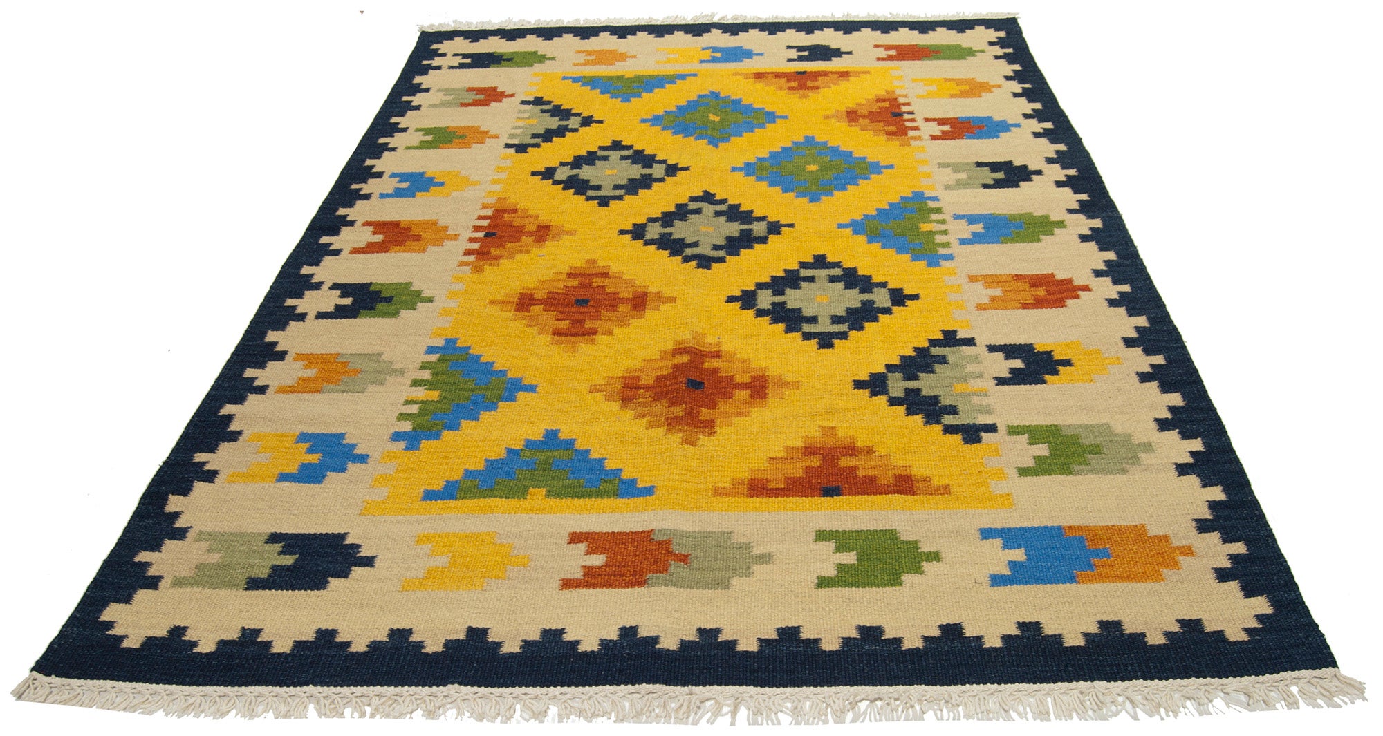 240X170 CM Authentik Kilim Kelem Oryginalny Ręcznie Robiony Klasyczny STYL