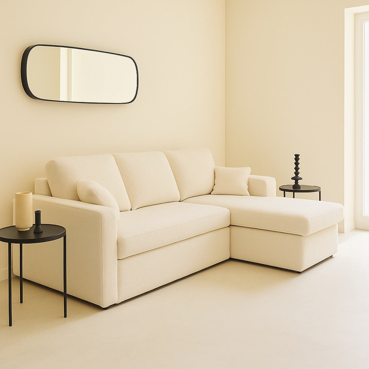 Peinture mur et plafond Arcadéco | Peinure acrylique satinée ultra couvrante - 2.5 L Blanc Crème - RAL 9001 - ARCANE INDUSTRIES - 6