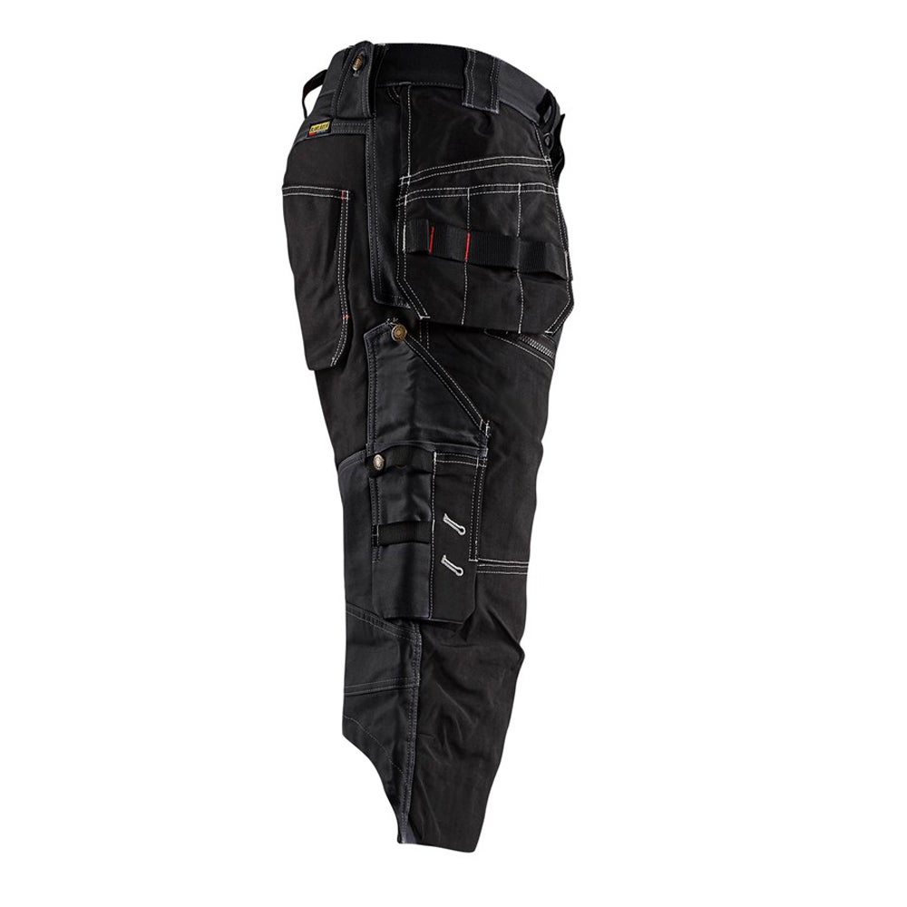 Pantacourt de travail Blaklader X1500 100% coton canvas 270g Noir 54 - 2