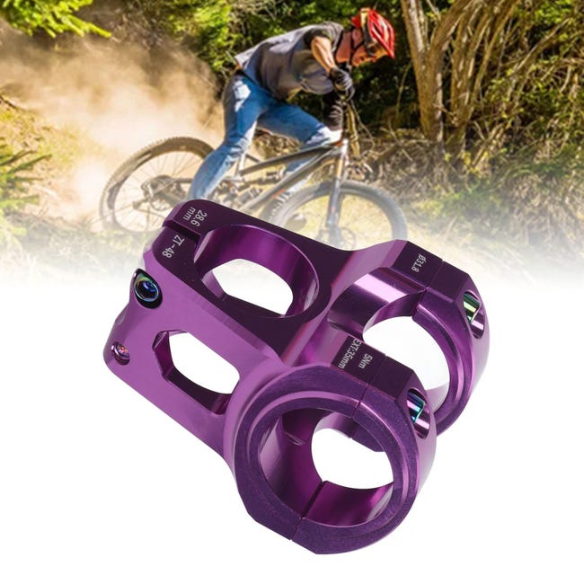 Attacco manubrio corto fai da te leggero in lega di alluminio da