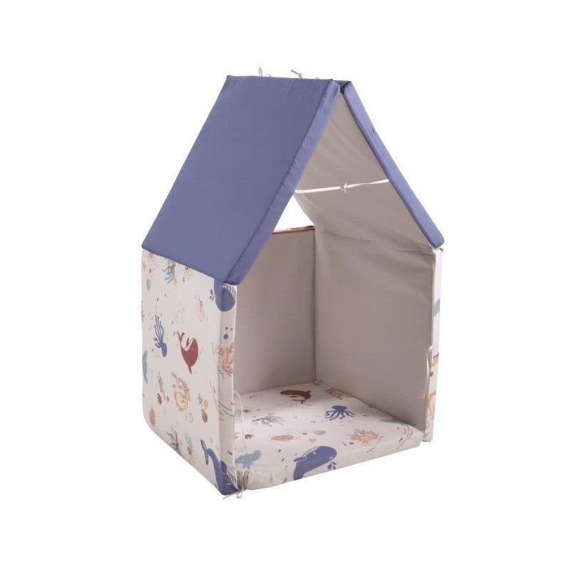 TINEO Maxi Tapis Malin Tresors de locean 5 en 1 - Evolutif - Dehoussable - 180x200 cm - Nouvelle collection - 5