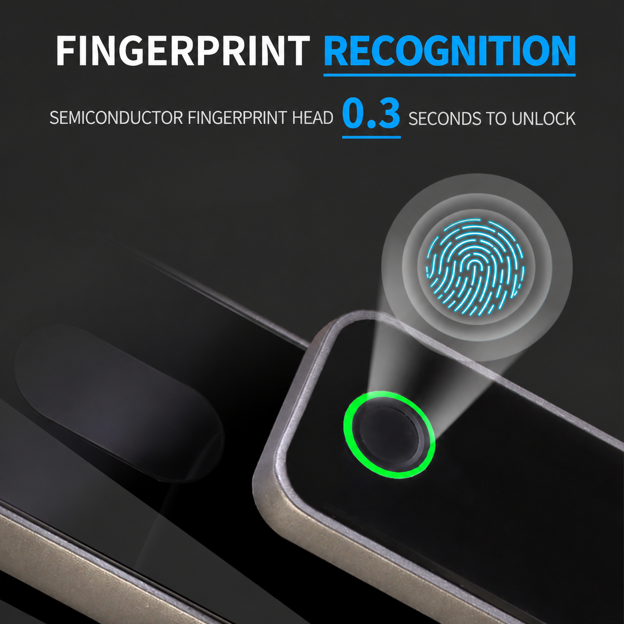 Serrure de Porte Intelligente à Reconnaissance Faciale Numérique avec ...