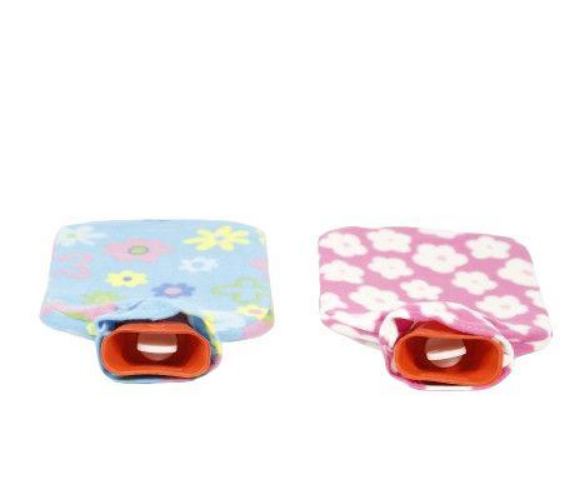 Borsa scaldamani in velluto di gomma azzurro cielo per la casa - 3