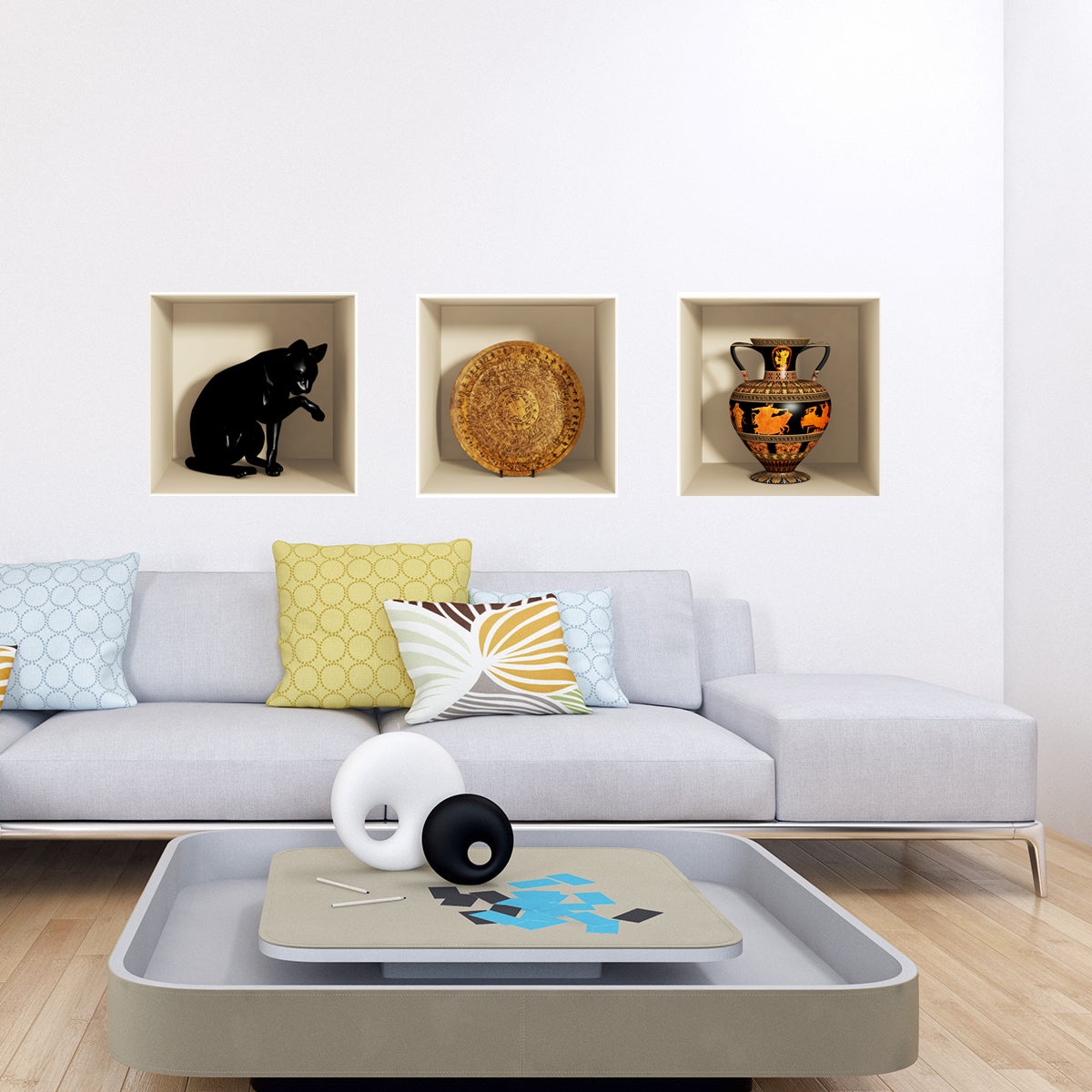 Adesivo effetto 3D antico - Sticker adesivo - adesivi murali - 40x120cm - 2