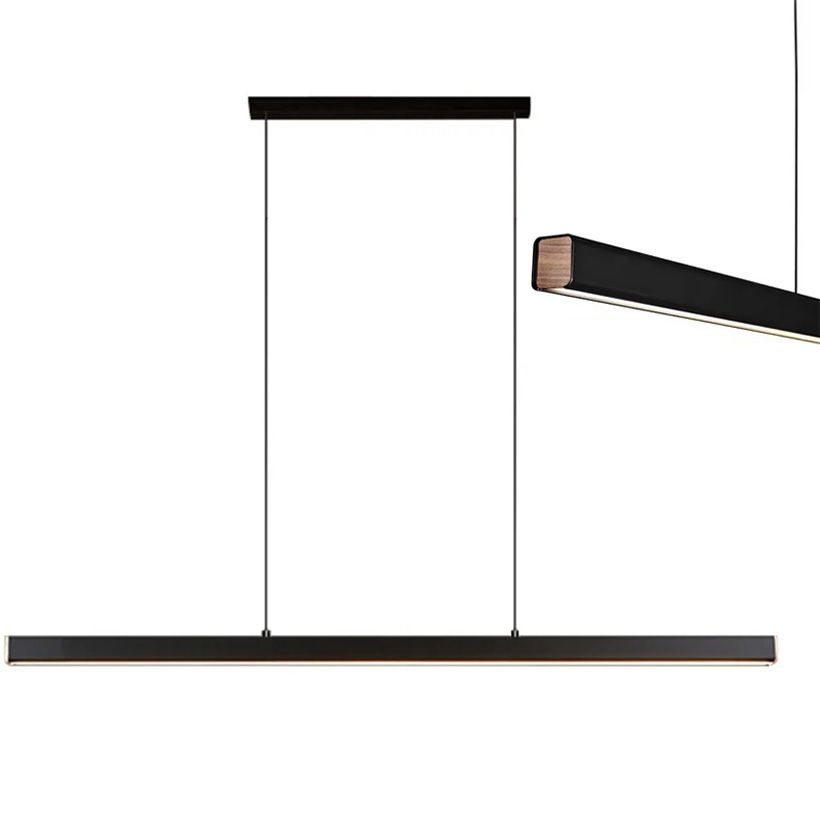 Lampa Sufitowa Wisząca Led Toolight App1448-Cp Czarny 100Cm