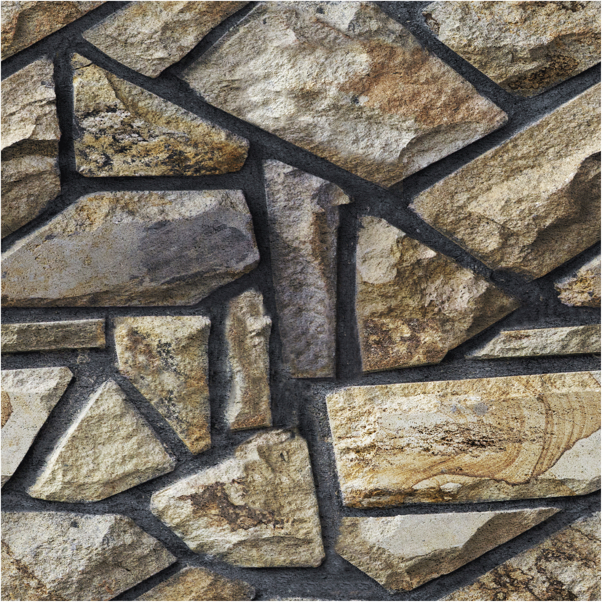 Adesivi pietre della carta da parati delle Comore - Sticker adesivo - adesivi murali - 30x30cm - 2