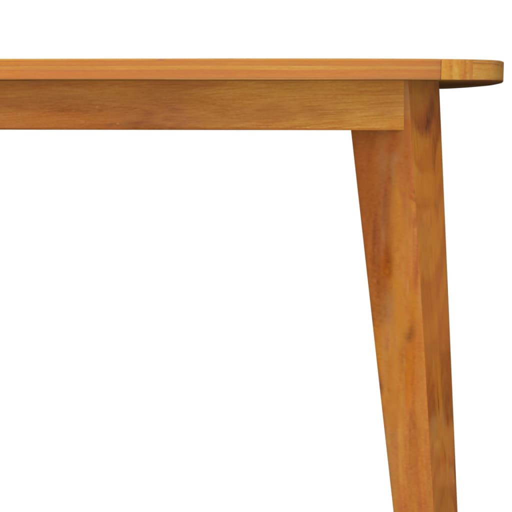 Table de jardin en bois d'acacia massif 110x110x75 cm - 7