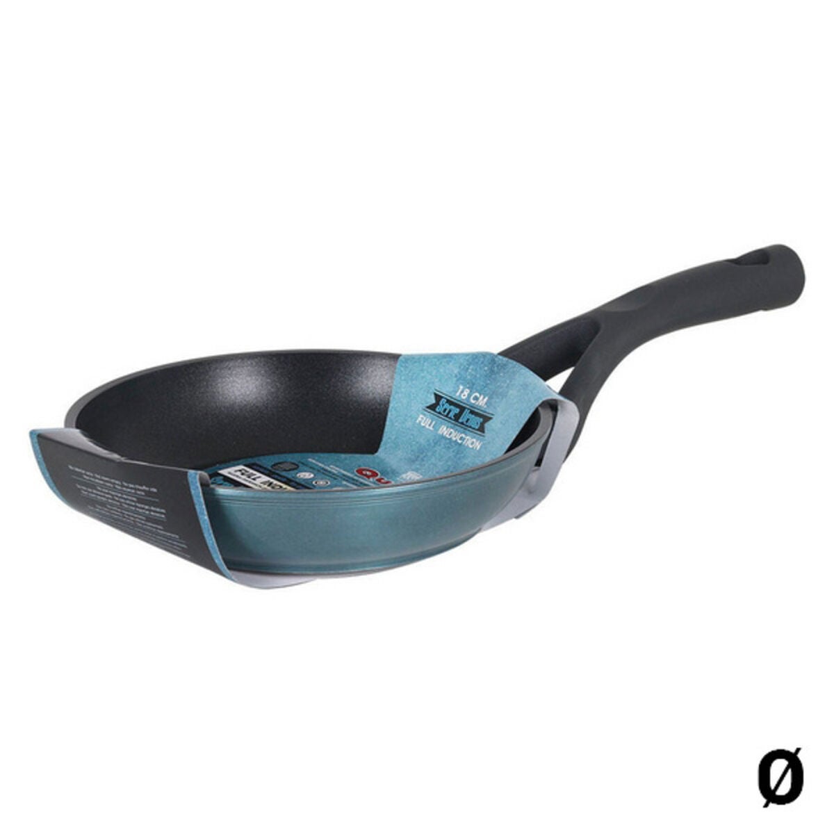 Po le Anti adh sive Quttin Gris Aluminium Forg 18 Cm Leroy Merlin